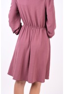 Rochie Only Onlmette O-Neck Rose Brown